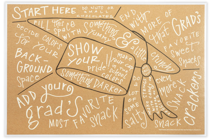 Charcuterie Cheat Sheet | Graduation Cap
