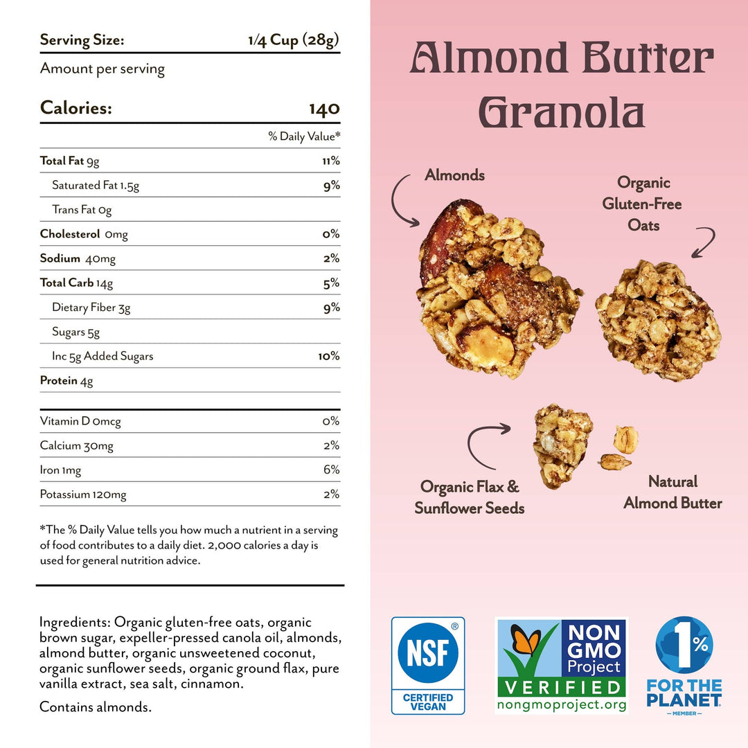 Almond Butter Granola