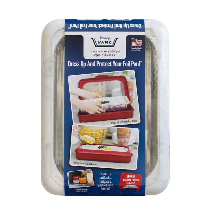 Cake Pan (13 x 9 x 2) Set - Pan Frame w/ Spoon - Marble