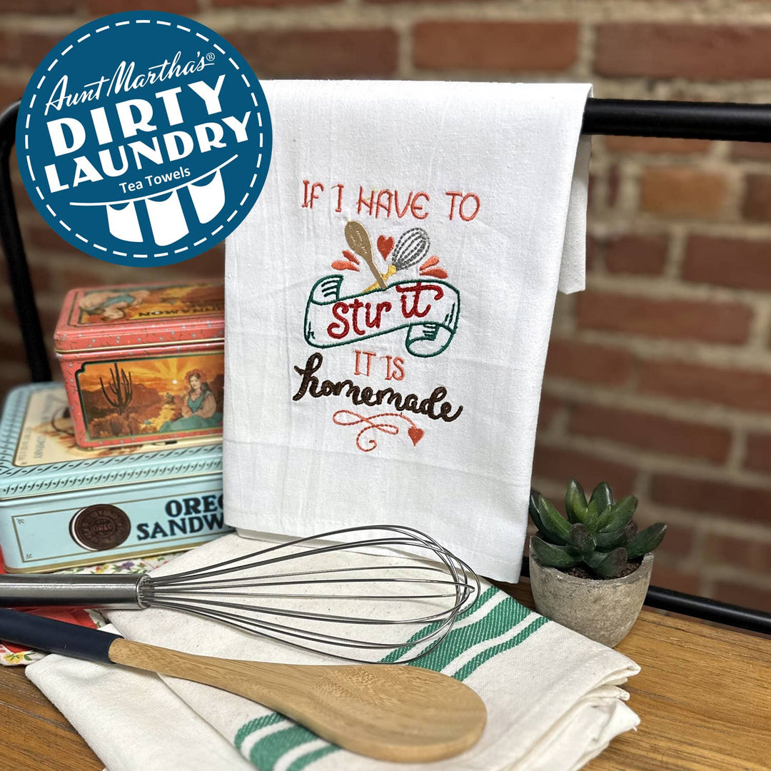 Aunt Martha's® Dirty Laundry Tea Towel - It Is Homemade