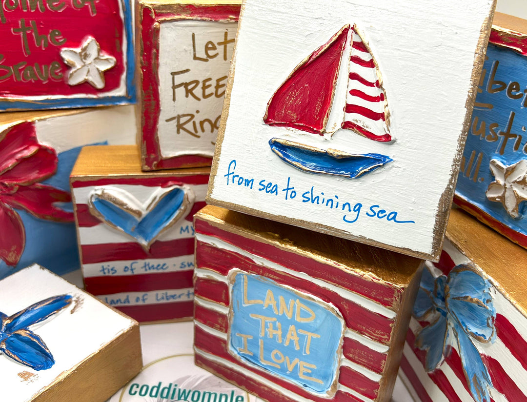 Patriotic Song Blocks