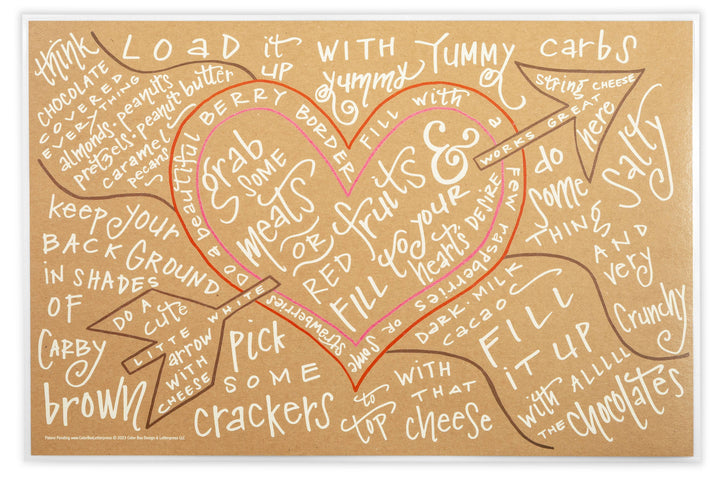 Charcuterie Cheat Sheet | Heart
