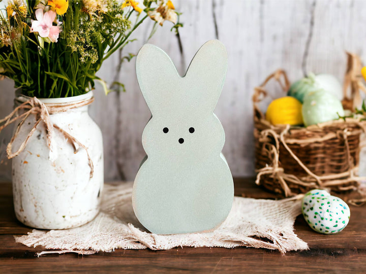 Primitive Rustic Wood Spring/Easter Peeps - LARGE 6"