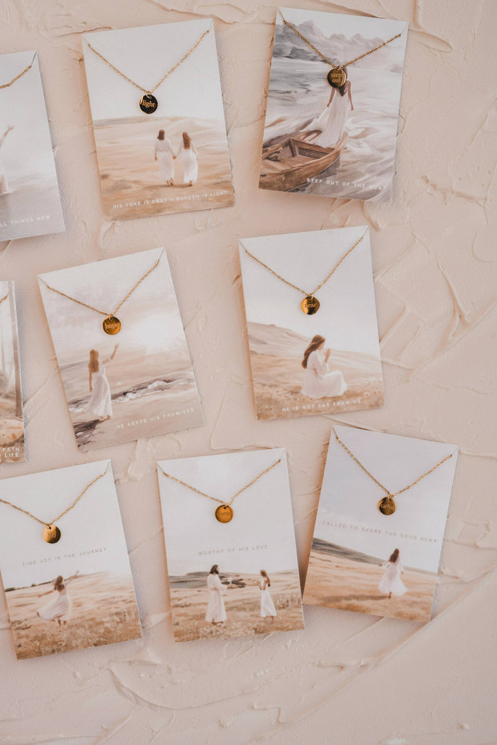 Worthy Disc Necklace | Christian Jewelry