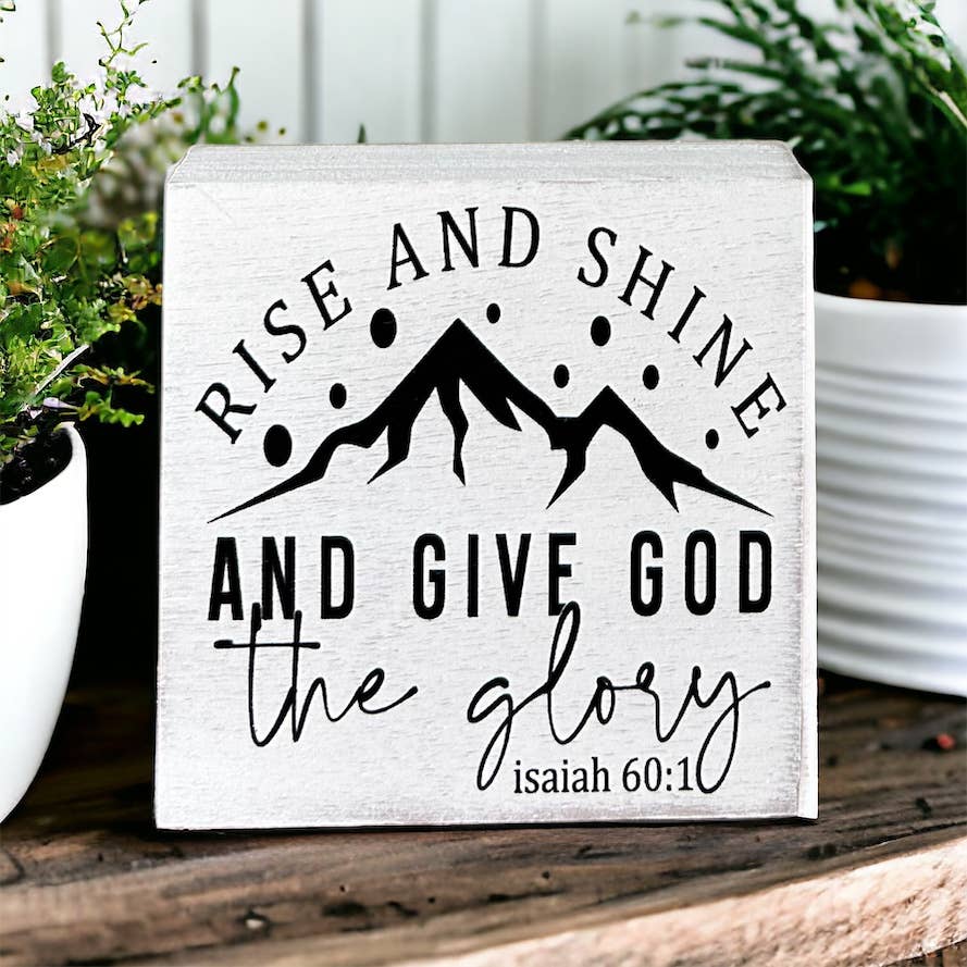 Bible Verse Trio Mini Signs (Group 2) - Set of 3