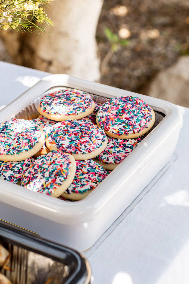 Classic Set - Pan Frame w/ Lid &amp; Serving Spoon - White