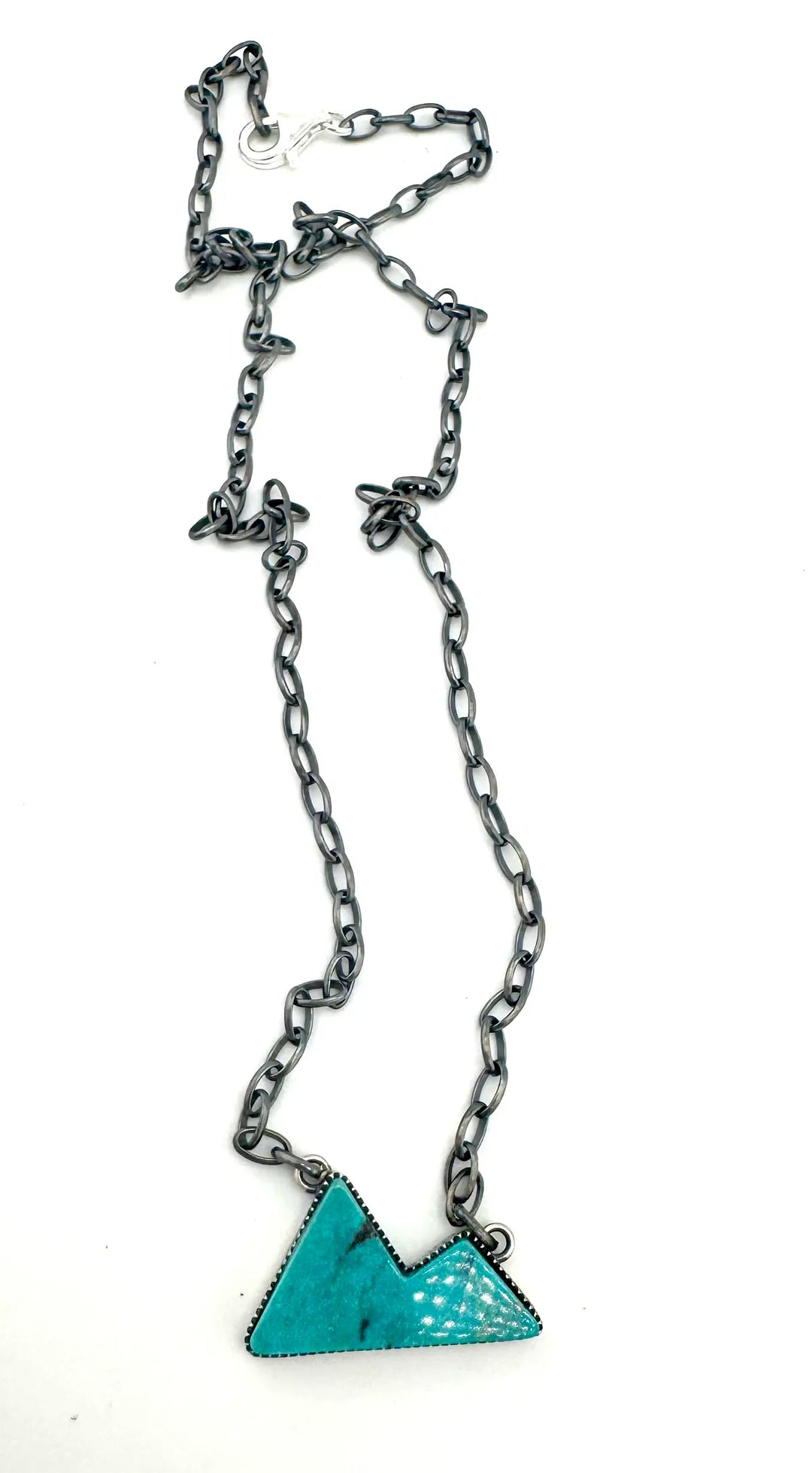 Turquoise Mountain Necklace 18" Chain