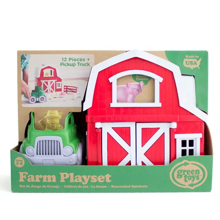 Green Toys - Farm Playset