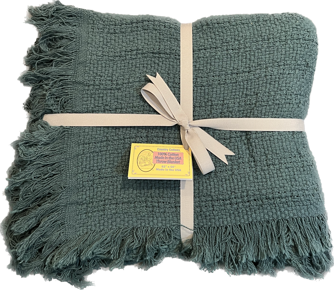 100% Cotton Throw Blankets – 50″ x 60″