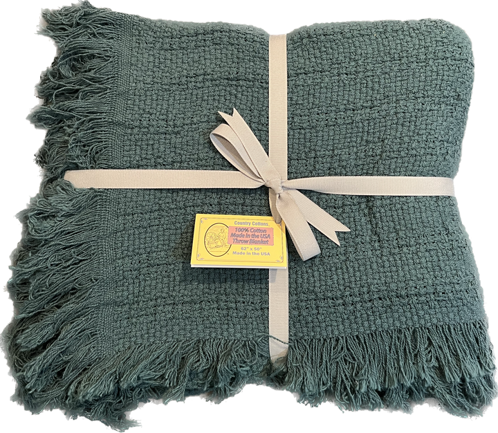 100% Cotton Throw Blankets – 50″ x 60″