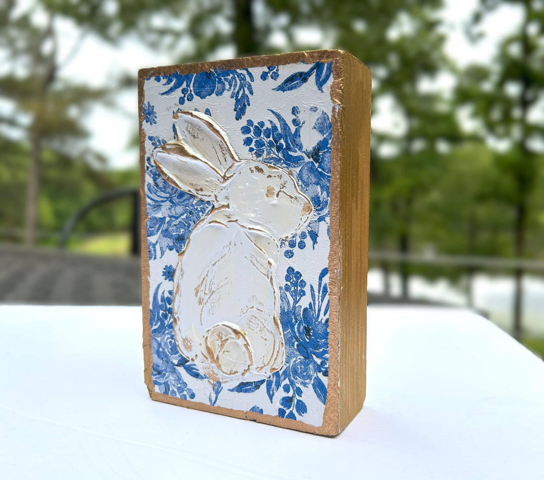 Chinoiserie Art Block - Bunny
