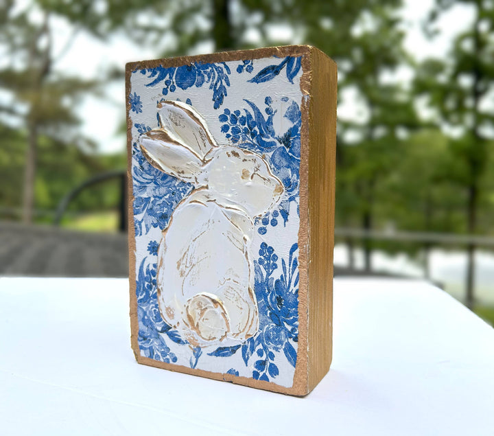 Chinoiserie Art Block - Bunny