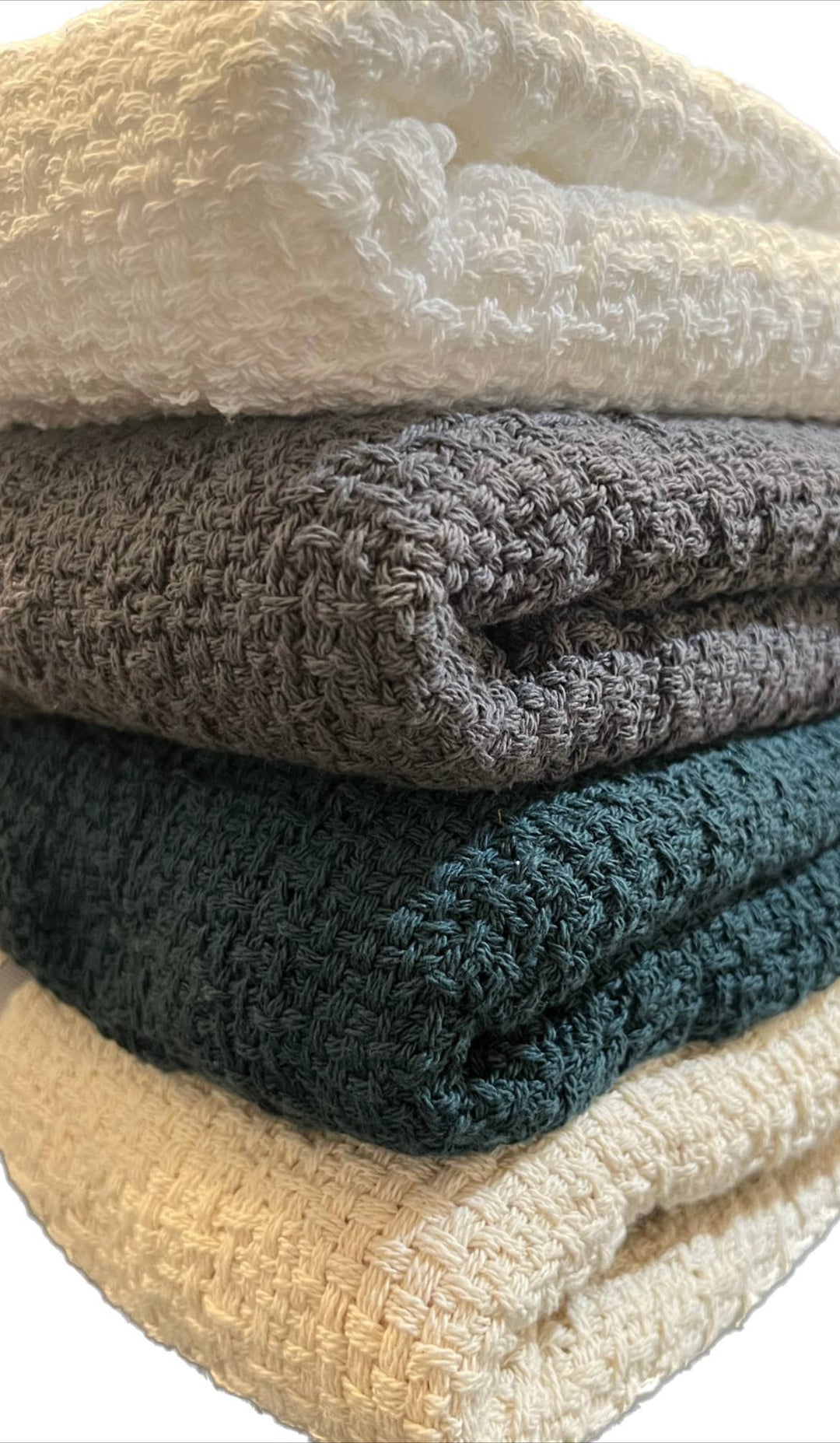 100% Cotton Throw Blankets – 50″ x 60″