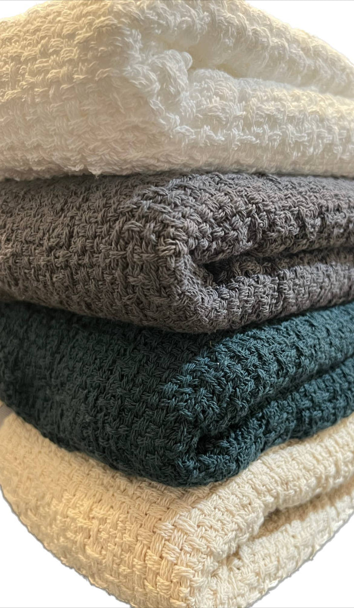 100% Cotton Throw Blankets – 50″ x 60″