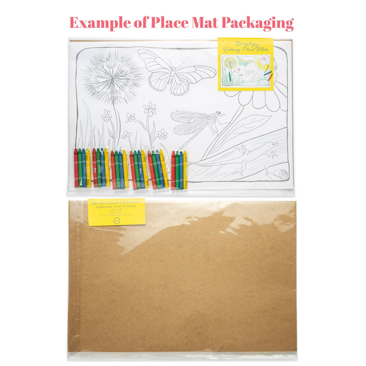 Coloring Place Mats | Thanksgiving