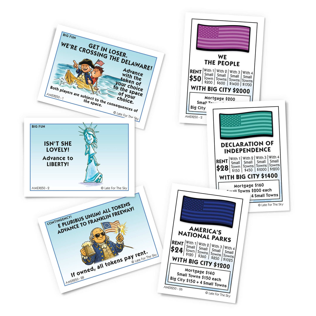 AMERICA-OPOLY 250 EDITION