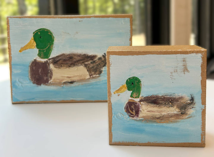 Mallard Duck Block