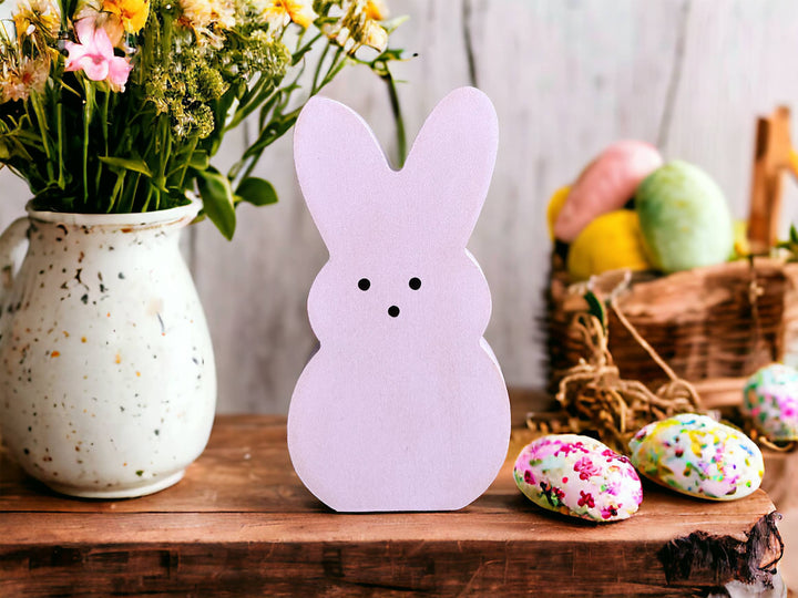 Primitive Rustic Wood Spring/Easter Peeps - LARGE 6"