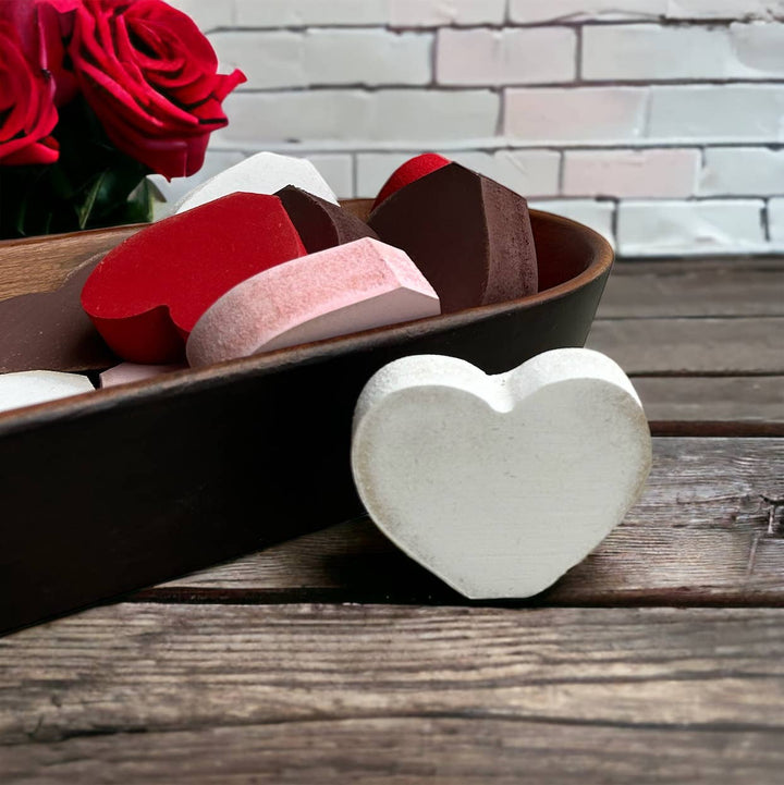Primitive/Rustic MINI Wood Valentine’s Day Hearts - set of 3