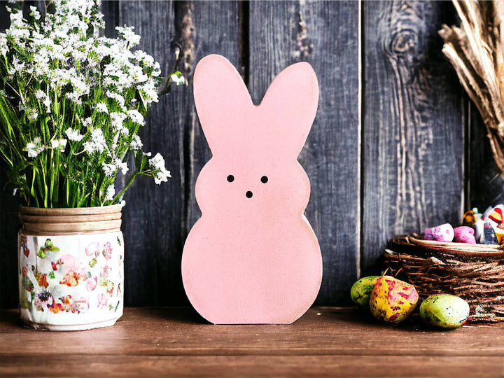 Primitive Rustic Wood Spring/Easter Peeps - LARGE 6"
