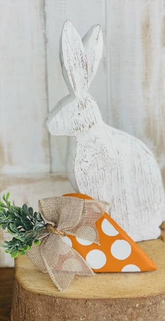 Easter Wood Carrots