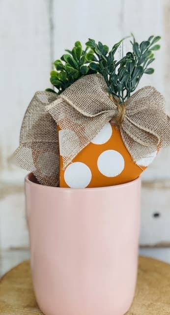 Easter Wood Carrots