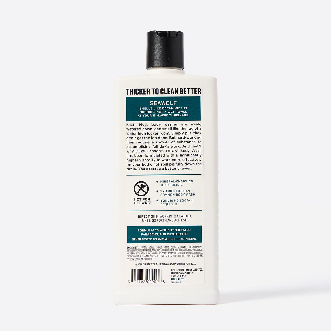 Duke Cannon Body Wash - Seawolf