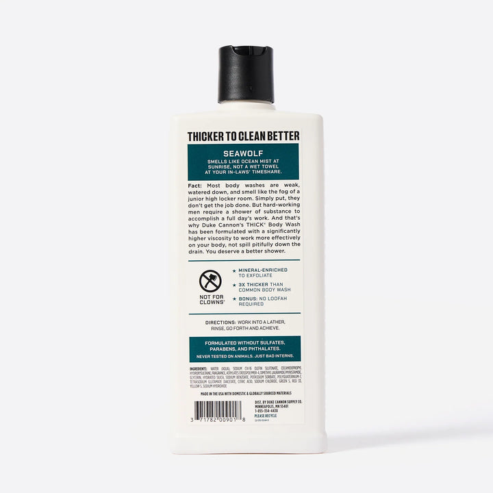 Duke Cannon Body Wash - Seawolf