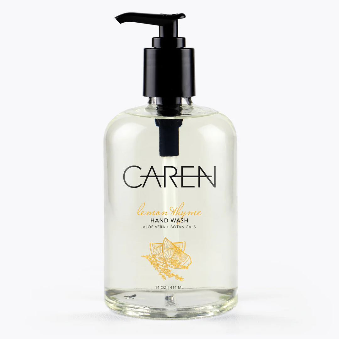 Caren Hand Wash 14 oz Glass Bottle