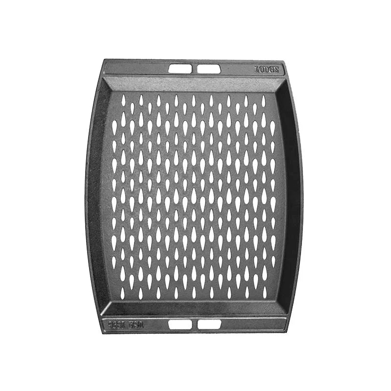 15 x 12 Inch Seasoned Cast Iron Grill Topper