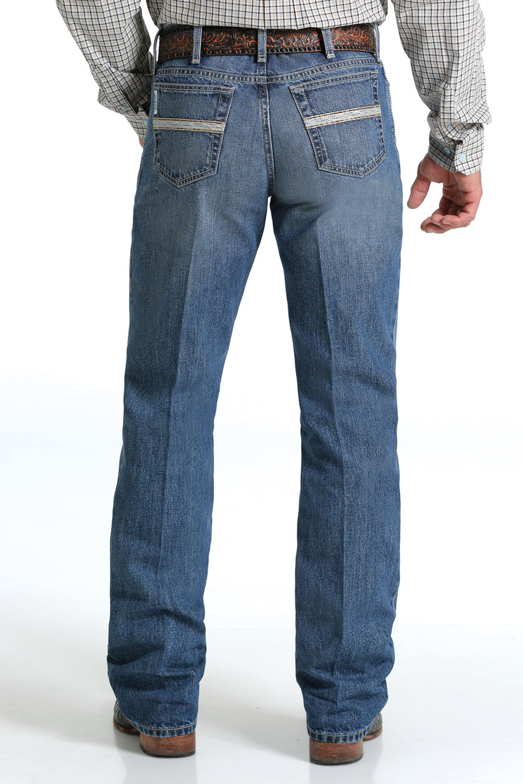 Cinch Men's Jeans - White Label - Medium Stone Wash - Indigo