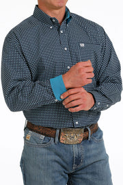 Cinch - Men's Long Sleeve Shirt - Navy