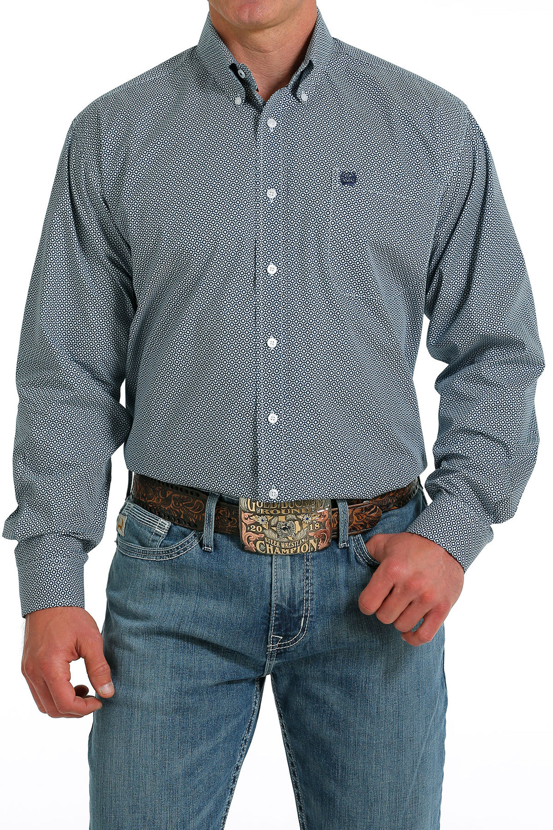 Cinch Men's Long Sleeve Shirt Circle X Country Store