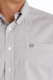 Cinch - Men's Long Sleeve Shirt - White Plaid