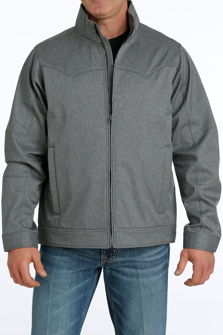 Men's Concealed Carry Bonded Jacket -Gray