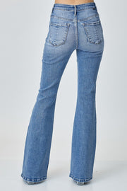 Risen Jeans- Mid Rise Basic Flare