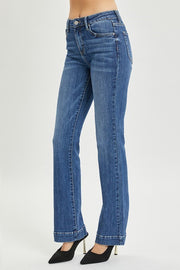 Risen Jeans- Mid Rise Bootcut Jeans