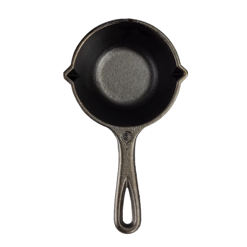 Seasoned Cast Iron Melting Pot