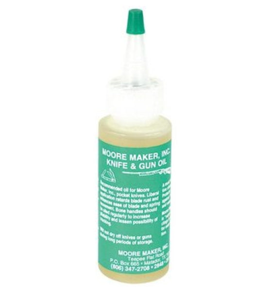 Moore Maker Brand Knife and Gun Oil