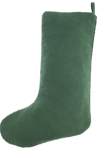 Jingle Embroidered Stocking
