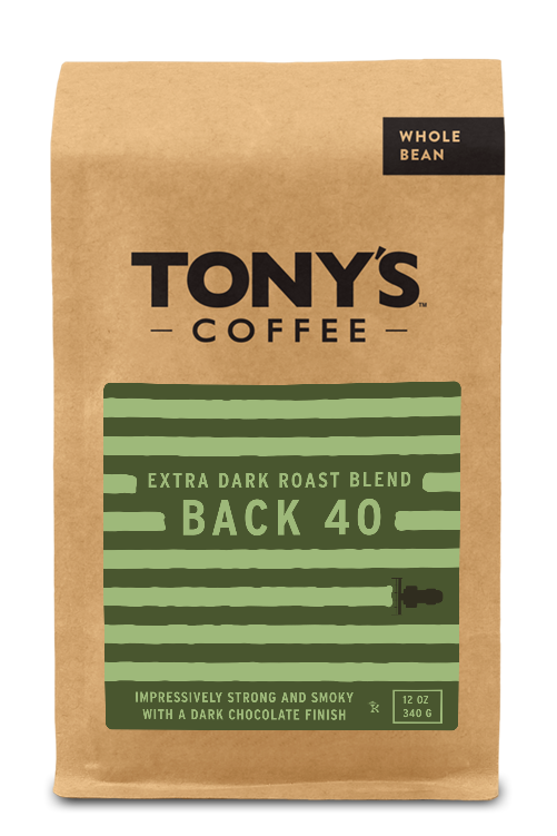 Tony's Coffee Back 40 12 Oz. Drip Grind