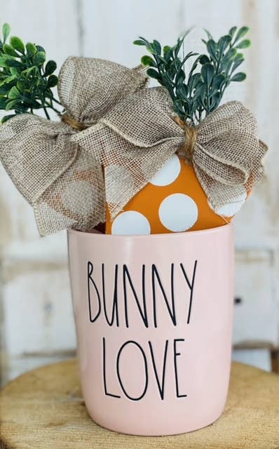 Easter Wood Carrots