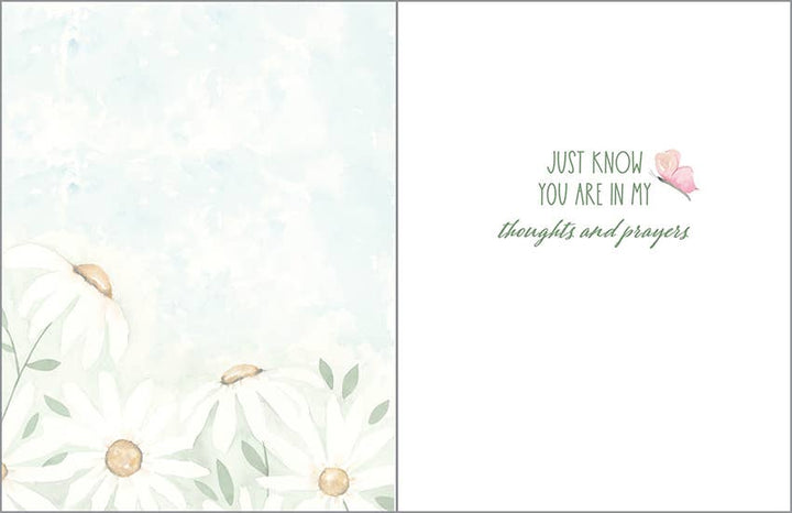 Thinking of You Greeting Card - Daisy Field