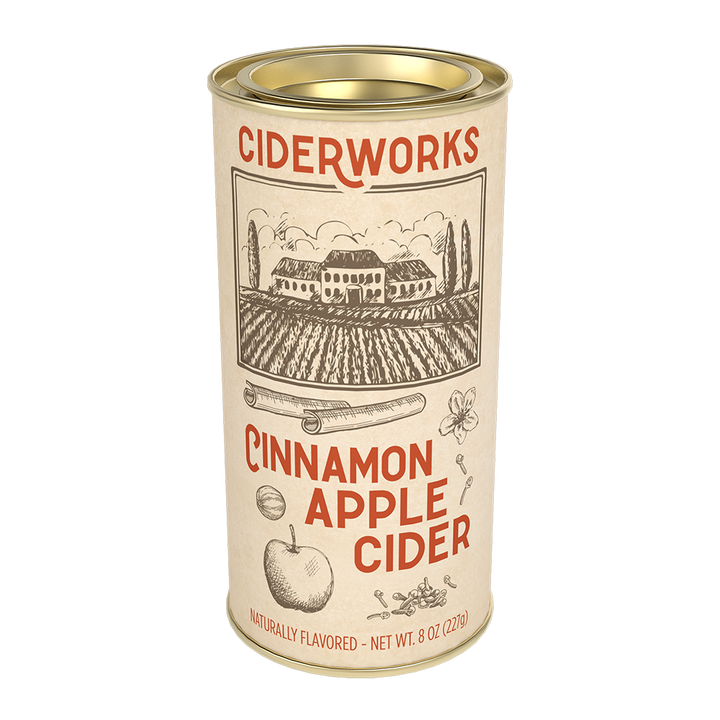 Ciderworks Cinnamon Apple Cider (8oz Round Tin)