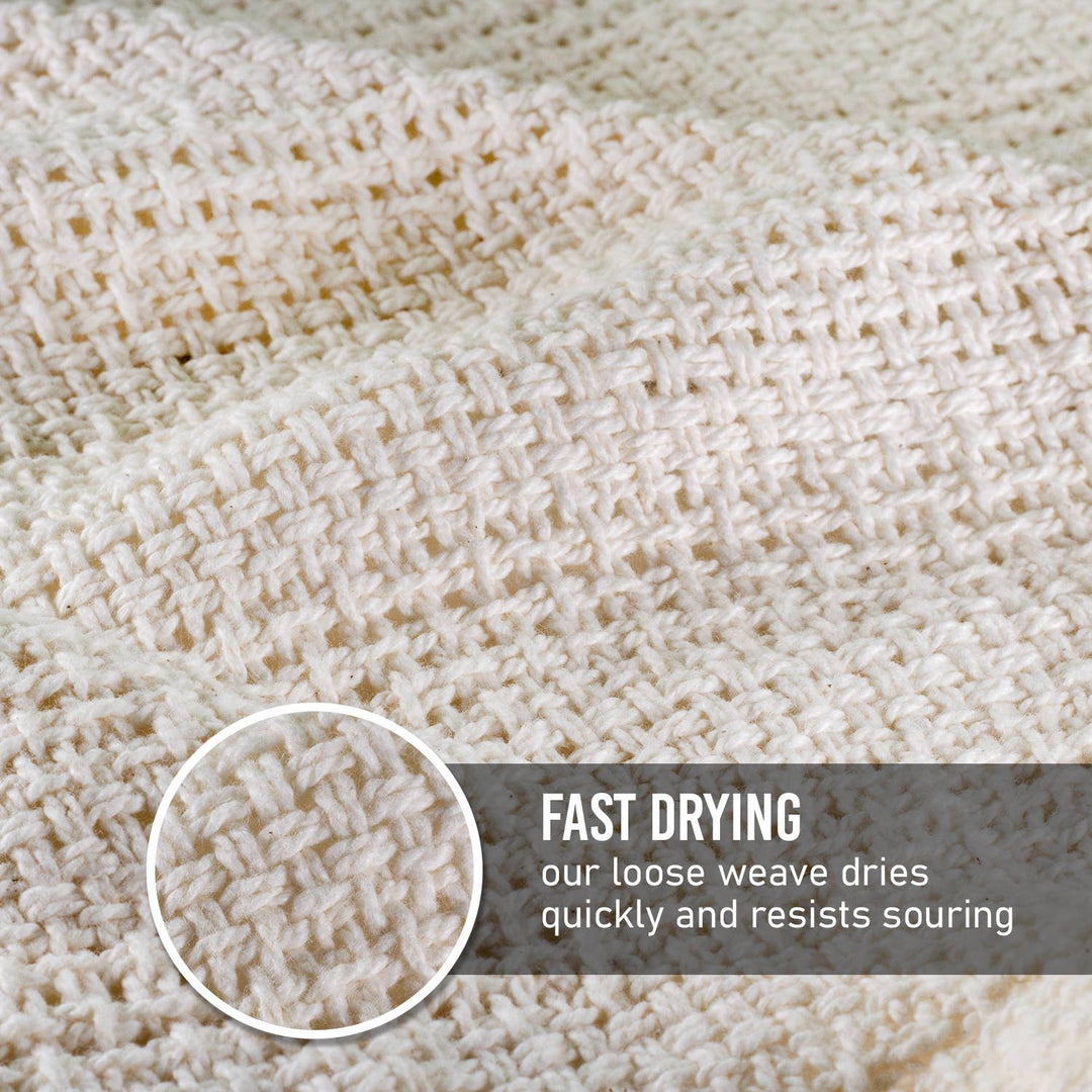 24”x15” 100% Cotton Kitchen Towels