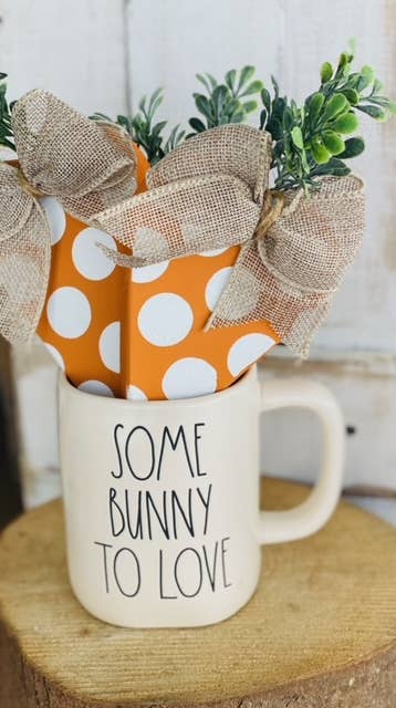 Easter Wood Carrots