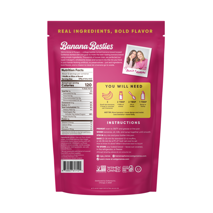 Fudge Brownie Banana Bread Mix
