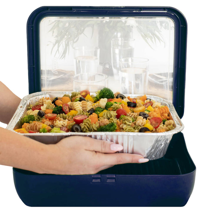 Classic Set - Pan Frame w/ Lid &amp; Serving Spoon - Navy Blue