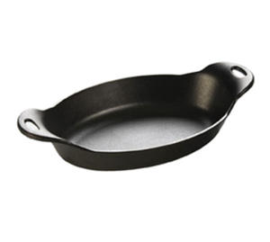 Non Heat-Treated 36 Ounce Cast Iron Oval Server
