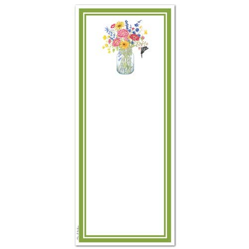 Magnetic Note Pad Spring Bouquet